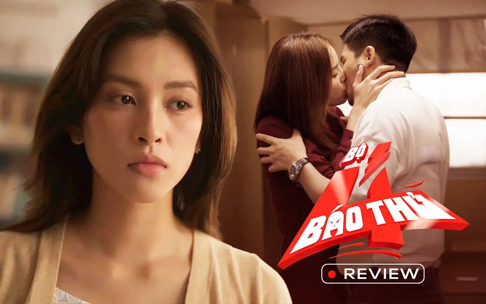 Một cảnh phim hài hước của bộ tứ báo thủ