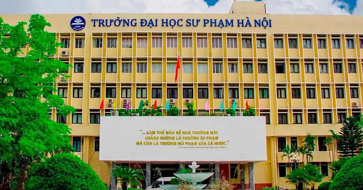 Toàn cảnh trường Đại học Sư phạm Hà Nội