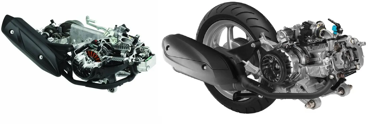 Chi tiết khối động cơ bền bỉ của xe Honda Lead 2016 cũ