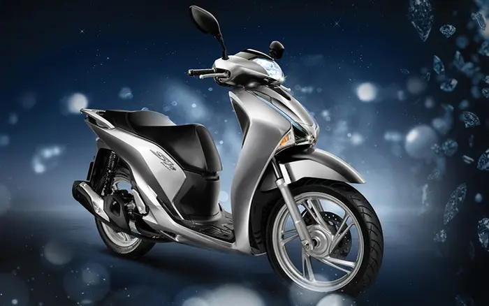 Xe Honda SH 2019 màu bạc sang trọng và lịch lãm
