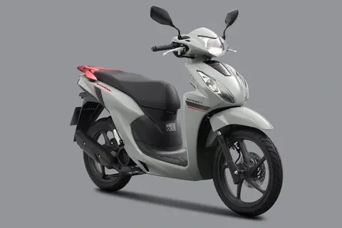 Xe Honda Vision 2022 phiên bản màu xám xi măng thời thượng