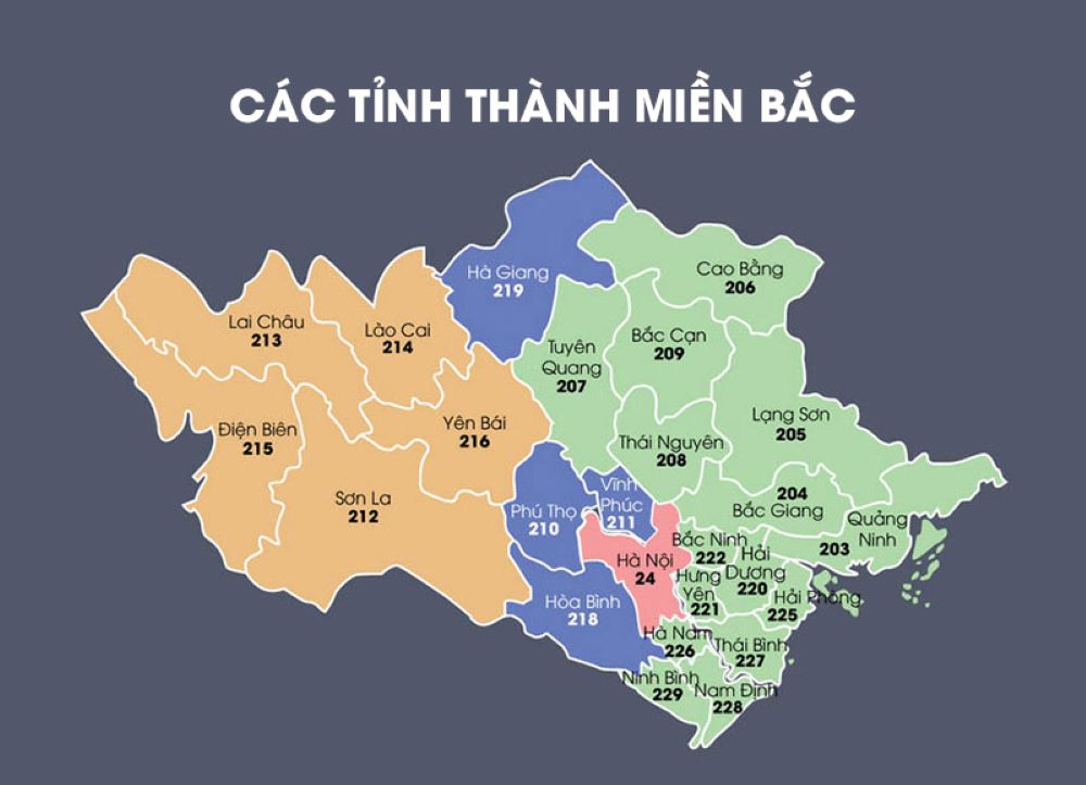 Miền Bắc (Việt Nam) nằm ở phía Bắc của đất nước