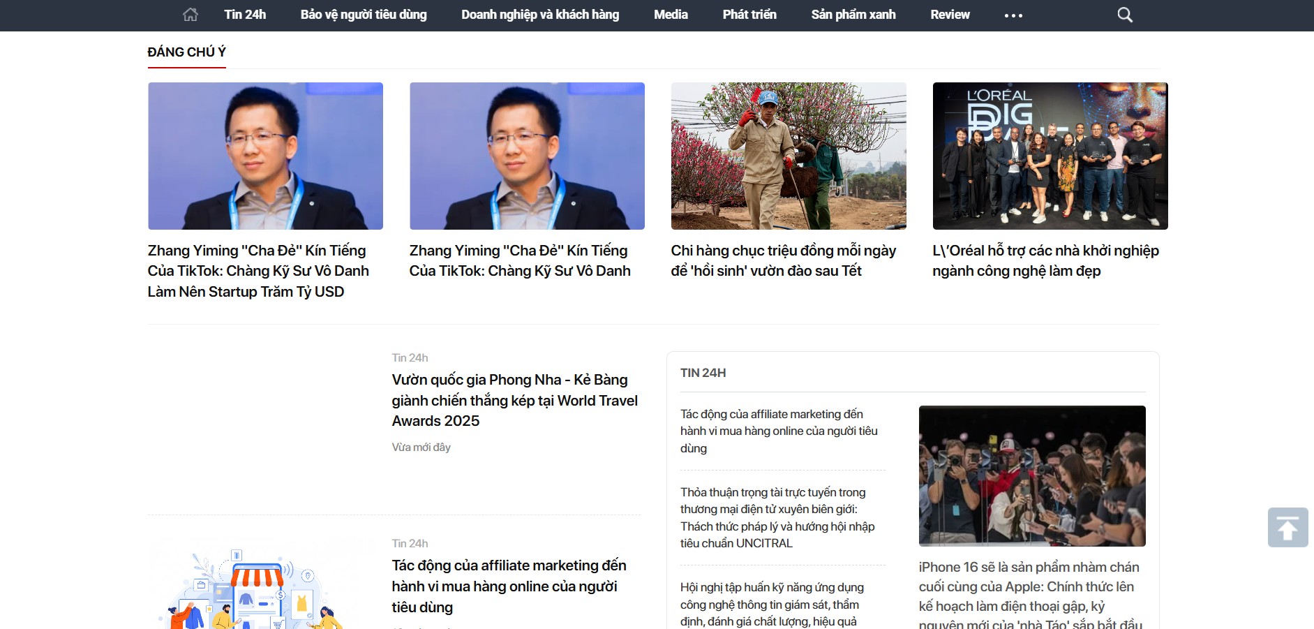 Website được thiết kế tối ưu, thân thiện với người dùng trên cả máy tính và thiết bị di động