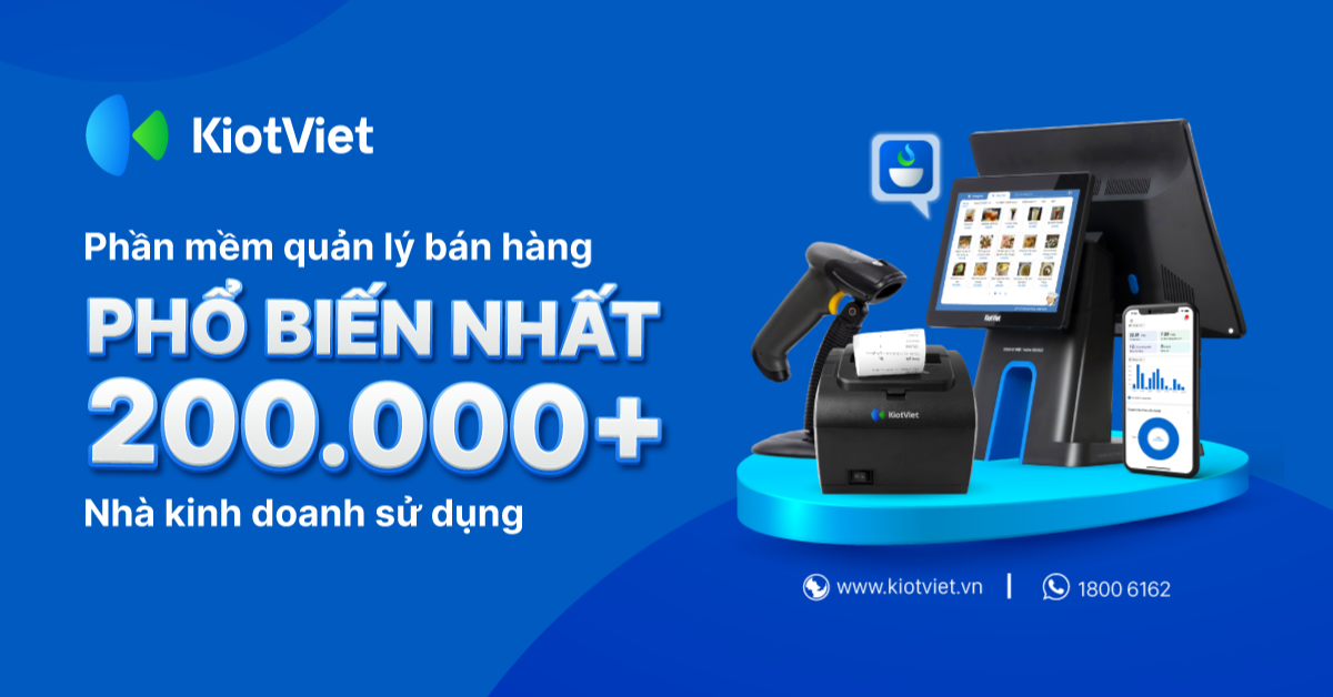 KiotViet là một phần mềm quản lý bán hàng đa năng