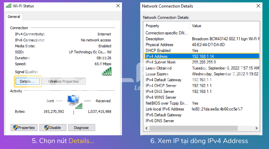 Cách dễ nhất để check ip công khai của bạn là sử dụng các trang web chuyên dụng.