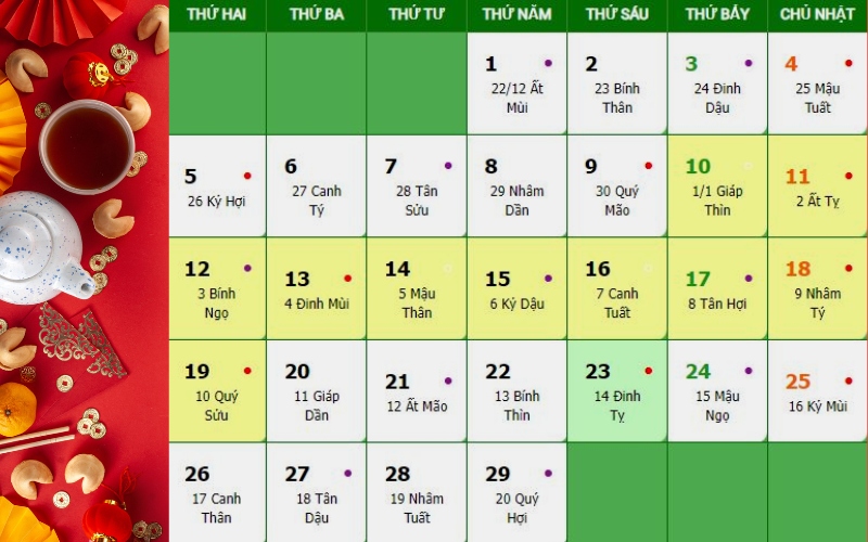 Sức hút của việc đếm ngược Bao Nhiêu Ngày Nữa Đến Tết và tâm lý mong chờ