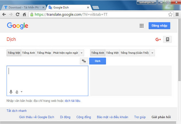 Công Cụ Dịch Tự Động (Google Translate, DeepL)