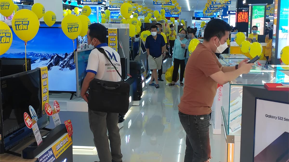 Tính đến nay, dienmaycholon sở hữu hơn 50 siêu thị lớn nhỏ trải dài từ Bắc chí Nam