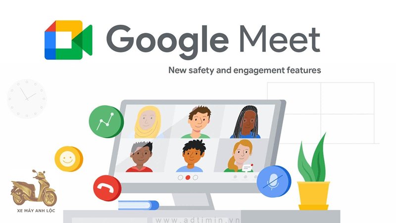 Cách dùng gg meet - Tạo cuộc họp mới và mời người tham gia Cách dùng gg meet - Tạo cuộc họp mới và mời người tham gia