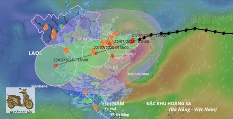 thời tiết hôm nay - Dải mưa đậm nhạt và cảnh báo sét thời tiết hôm nay - Dải mưa đậm nhạt và cảnh báo sét