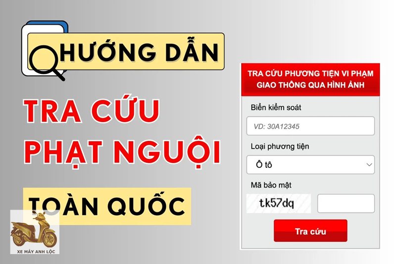 tra cứu phạt nguội - Chuẩn bị thông tin tra cứu phạt nguội - Chuẩn bị thông tin
