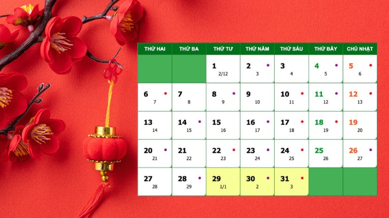 Để có một dịp Tết Nguyên Đán 2025 hoàn hảo, việc lên kế hoạch sớm là vô cùng quan trọng.