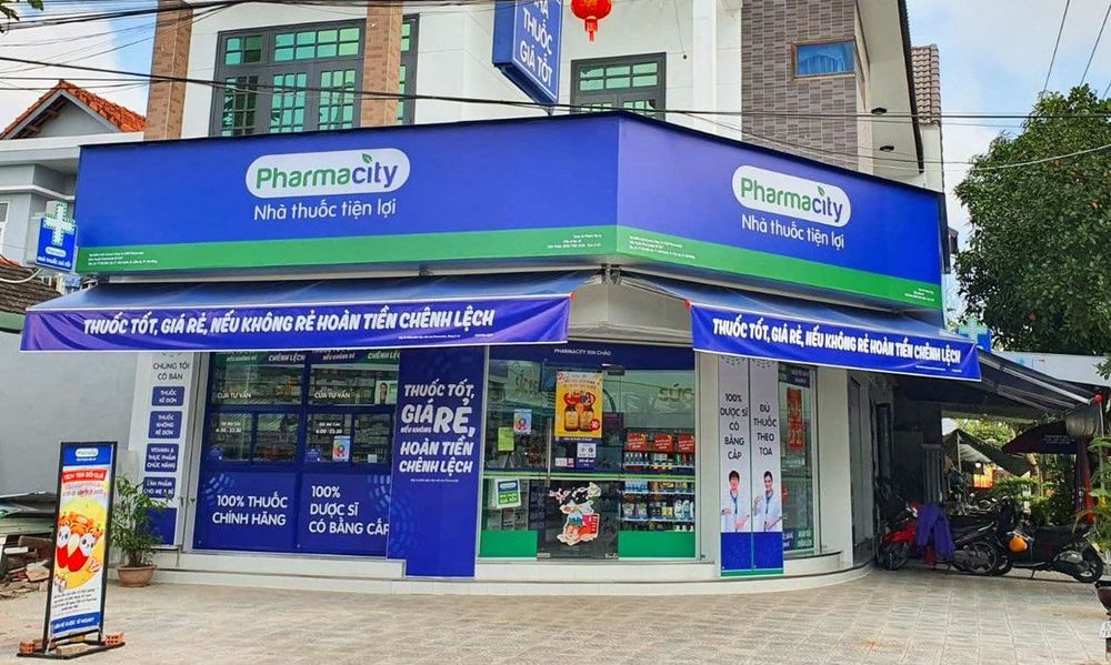 Pharmacity là một trong những chuỗi nhà thuốc bán lẻ hiện đại hàng đầu