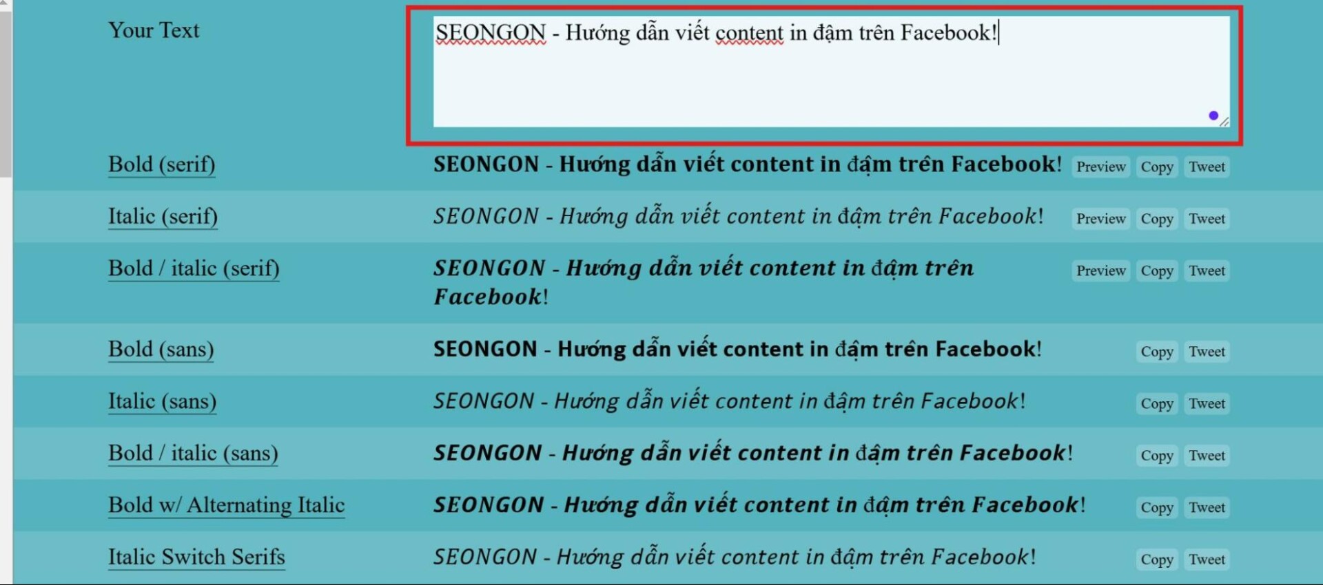 YayText là một công cụ trực tuyến miễn phí, cho phép người dùng chuyển văn bản bình thường thành các kiểu chữ đặc biệt