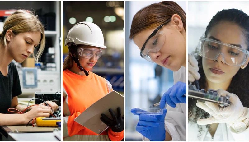 Phụ nữ trong các ngành STEM bao gồm các lĩnh vực khoa học, công nghệ, kỹ thuật và toán học