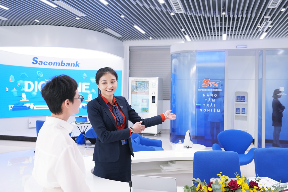 Các chi nhánh và phòng giao dịch của Sacombank trên toàn quốc đều được trang bị hệ thống cơ sở vật chất hiện đại