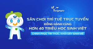 Violympic là một sân chơi trực tuyến về Toán và Vật lí