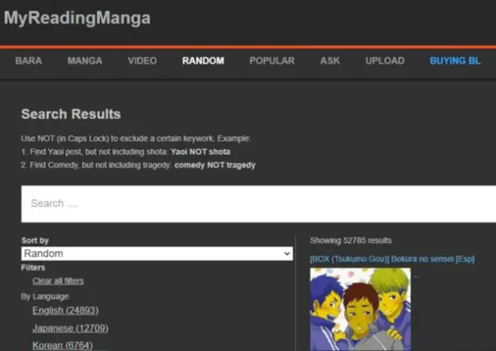 My reading manga - Đối tượng phù hợp với nền tảng My reading manga - Đối tượng phù hợp với nền tảng