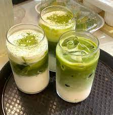 Matcha latte - Bước 2: Kết hợp với sữa và điều chỉnh vị Matcha latte - Bước 2: Kết hợp với sữa và điều chỉnh vị
