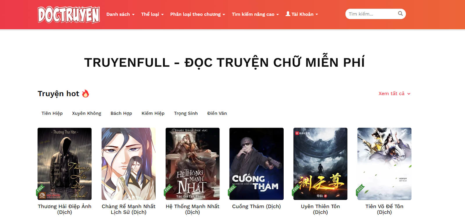 Đánh giá Doctruyen3q - Thể loại truyện và tần suất cập nhật Đánh giá Doctruyen3q - Thể loại truyện và tần suất cập nhật