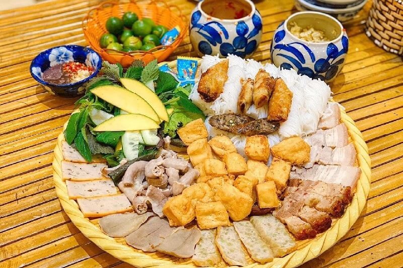 Bún Đậu Mắm Tôm - Phần bún và đồ ăn kèm Bún Đậu Mắm Tôm - Phần bún và đồ ăn kèm