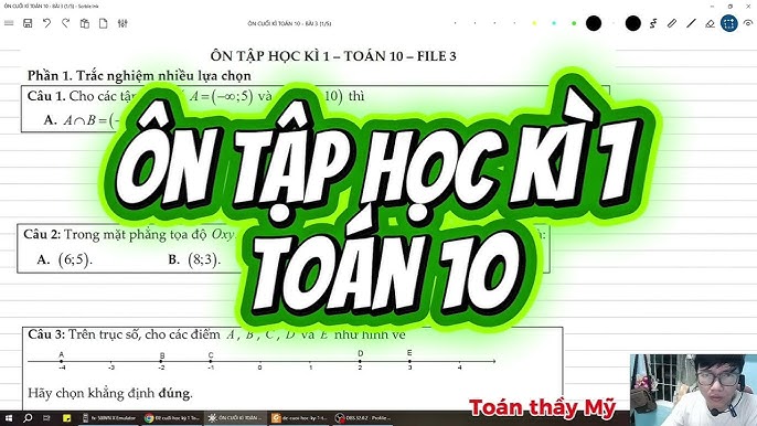 Toán 10 - Trình bày sạch sẽ giúp giữ điểm Toán 10 - Trình bày sạch sẽ giúp giữ điểm