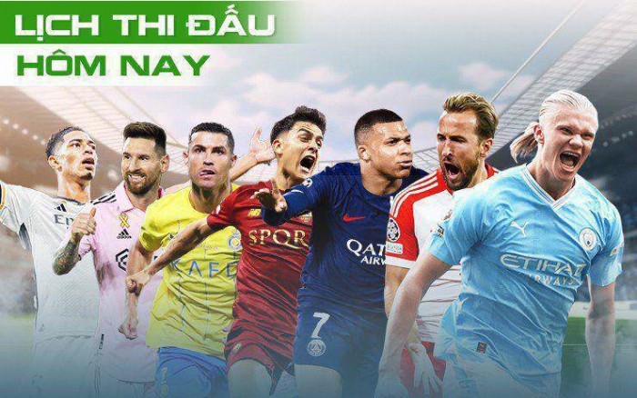 Lịch thi đấu bóng đá - Cập nhật liên tục cho người hâm mộ
