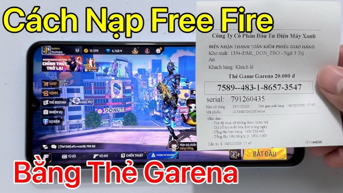 Nạp thẻ Garena - Hiểu đúng về hình thức nạp cho tài khoản Garena Nạp thẻ Garena - Hiểu đúng về hình thức nạp cho tài khoản Garena