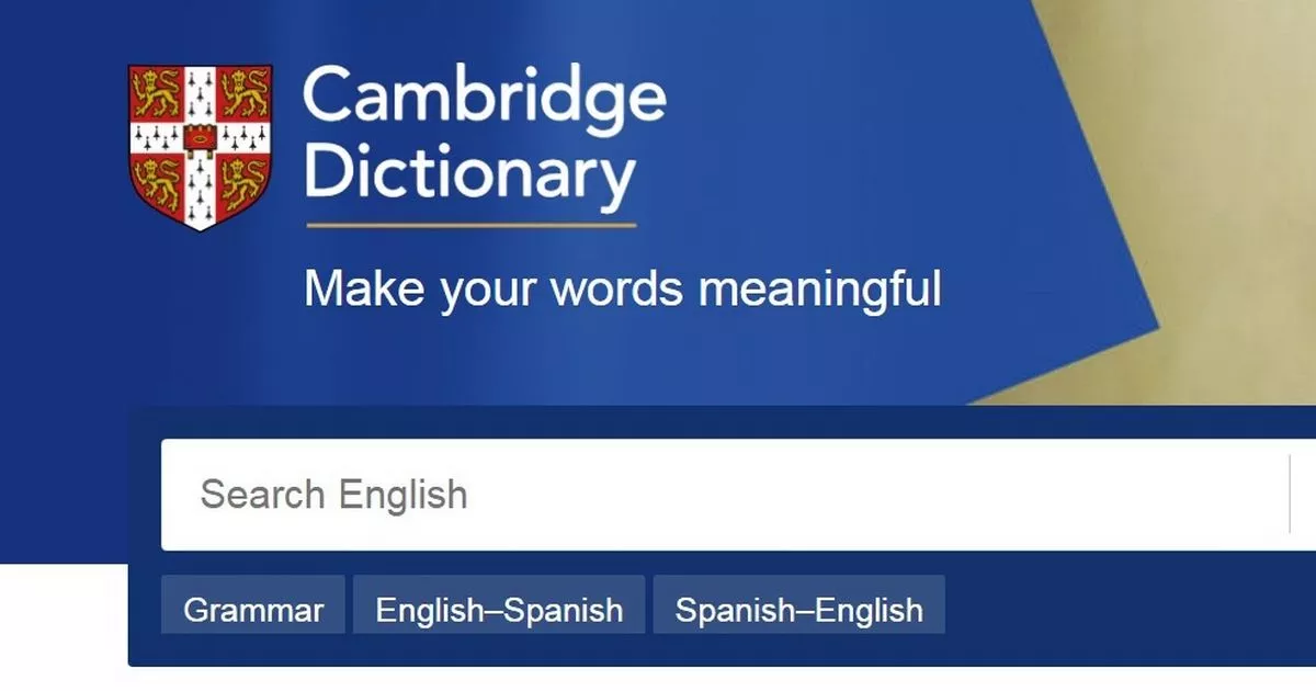 Cambridge Dictionary - Tra nghĩa theo ngữ cảnh và loại từ Cambridge Dictionary - Tra nghĩa theo ngữ cảnh và loại từ