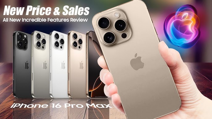 Iphone 16 Pro Max - Thiết kế titanium và màn hình 6,9 inch Iphone 16 Pro Max - Thiết kế titanium và màn hình 6,9 inch