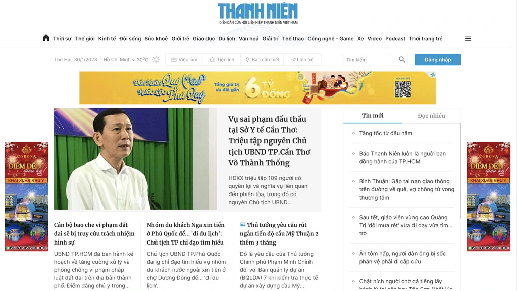 Thanh Niên - Dấu mốc ra đời Thanh Niên - Dấu mốc ra đời
