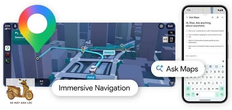 Maps - Bắt đầu chế độ chỉ đường Maps - Bắt đầu chế độ chỉ đường