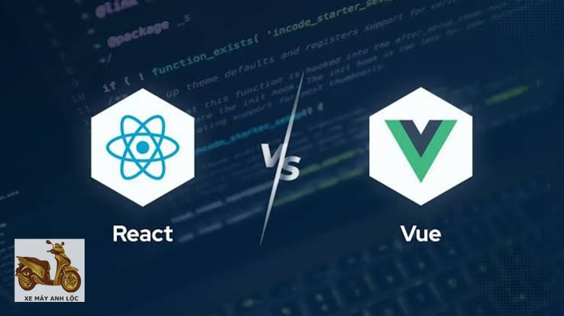 So sánh React vs Vue - React có nhiều lựa chọn và cộng đồng rộng So sánh React vs Vue - React có nhiều lựa chọn và cộng đồng rộng