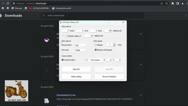 Auto click - Hướng dẫn tải công cụ an toàn Auto click - Hướng dẫn tải công cụ an toàn