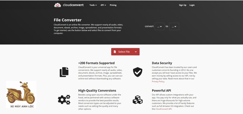 CloudConvert - Vì sao chuyển đổi không đơn giản như đổi đuôi file CloudConvert - Vì sao chuyển đổi không đơn giản như đổi đuôi file