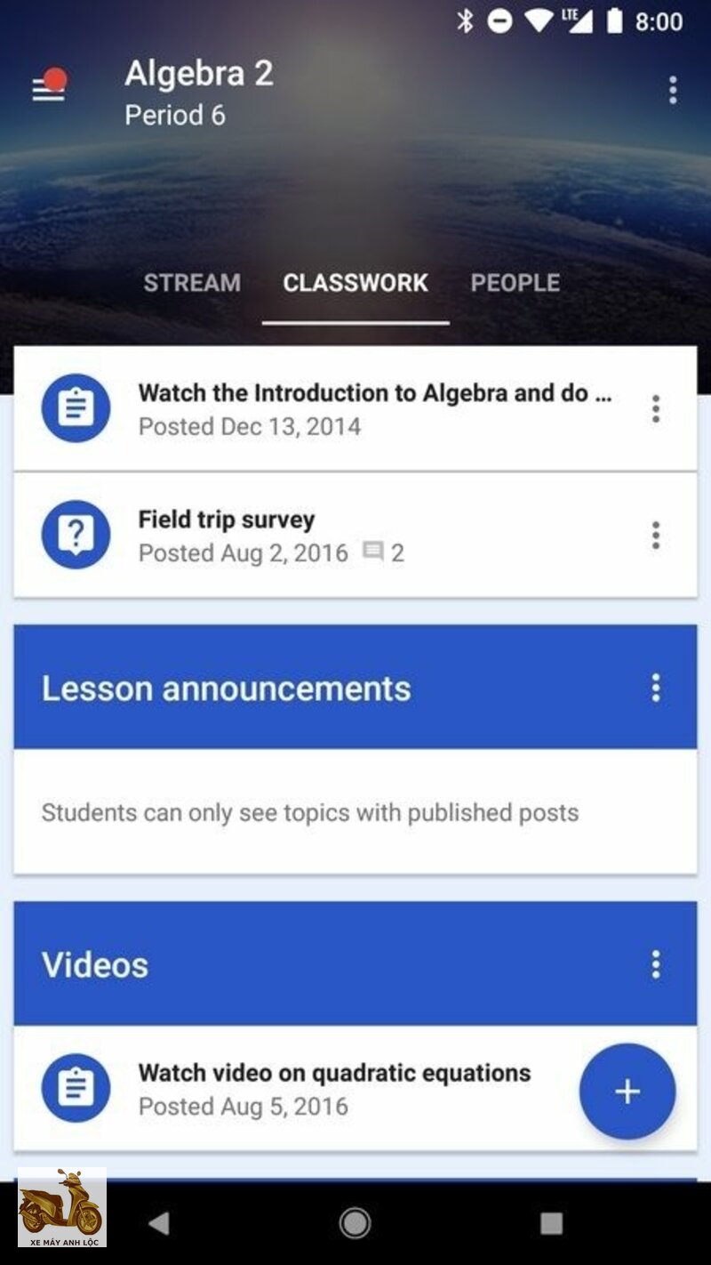 Google Classroom - Gom nhiều kênh rời rạc về một nơi Google Classroom - Gom nhiều kênh rời rạc về một nơi