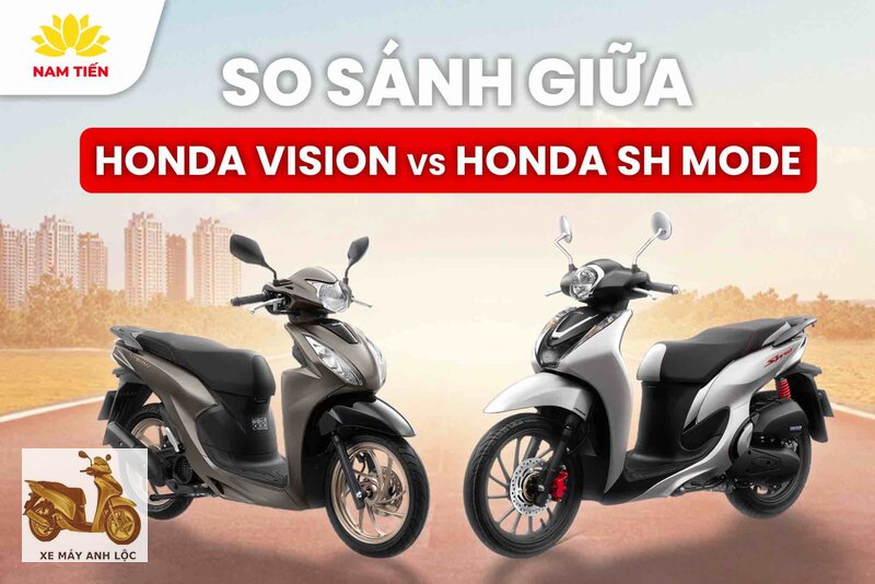 So sánh SH Mode và Vision - Người phân vân thực ra đang phân vân giữa hai ưu tiên So sánh SH Mode và Vision - Người phân vân thực ra đang phân vân giữa hai ưu tiên